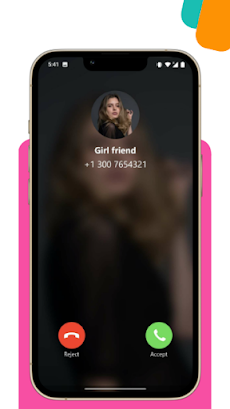 Fake Call Girlfriend Prankのおすすめ画像2