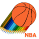 Basketball Logo Coloring Book