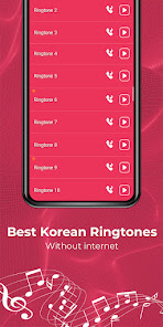Screenshot 5 Tonos de Corea y Música Kpop android