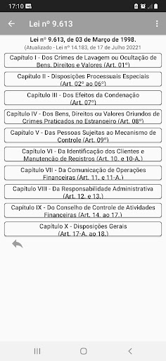 Lei 9613 - Lavagem de Dinheiro Screen 2