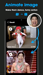 Add Face To Video Reface video Screenshot
