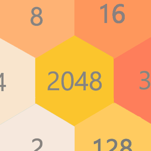 Hexagon 2048 logo