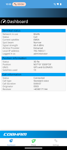 Android application EXPLORER Connect screenshort