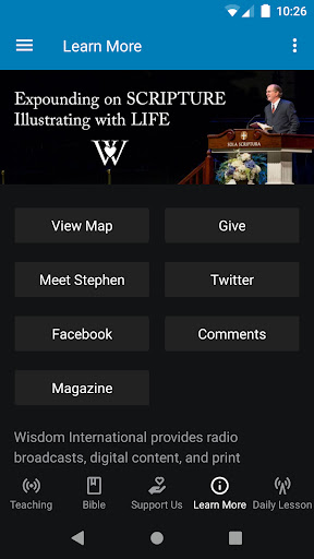 Wisdom International Screen 3