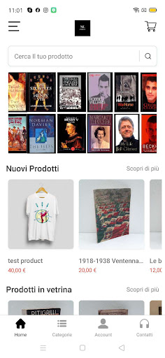 Android application Nonsololibri screenshort