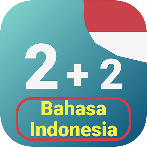Numbers in Indonesian language logo