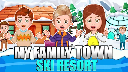 My Family Town Ski Resort Fun