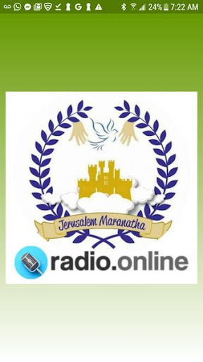 Android application Radio Jerusalem Maranatha screenshort