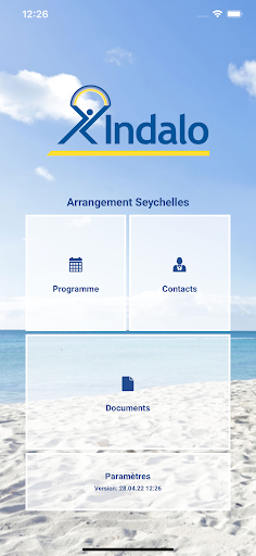 Android application Indalo Space screenshort