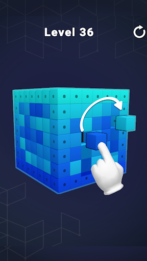 Color Sort Cube Screen 3