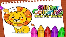 Glitter Coloring Book For Kidsのおすすめ画像1