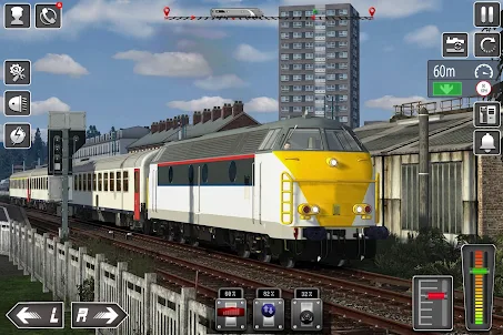 estación de tren tren juego 3d