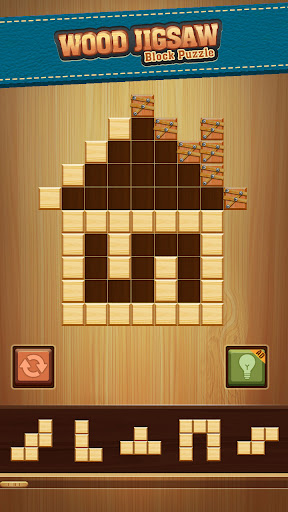 Android application Wood Jigsaw Block Puzzle screenshort