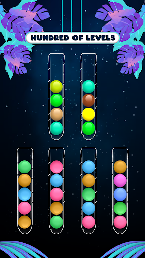 Android application Ball Sort puzzle sorting games screenshort