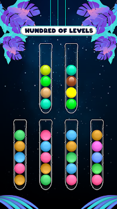 Ball Sort puzzle sorting games - Screenshot 1