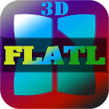 Next Launcher 3D Theme FlatL icon