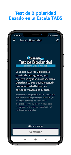 Bipolar Test+ Screen 2
