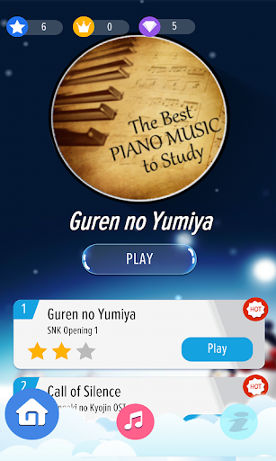 Android application Piano Tiles AOT screenshort