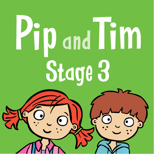 Pip and Tim decodable books St logo