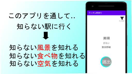 ランダム駅旅行 Screen 2
