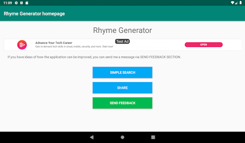 Rhyme Generator - Apps on Play