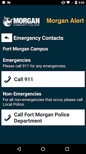 Morgan Alert Screen 3