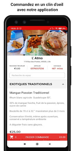 Android application L' Atmo screenshort