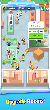 Game screenshot My Mini Hotel: Idle Game hack