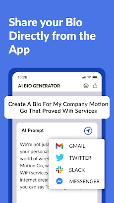 AI Bio Generator - Write a Bioのおすすめ画像4