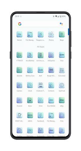 Helium Pastel Icon Pack Screen 2