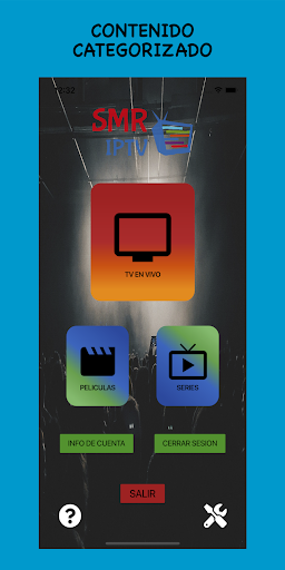 Android application SMR Player TV screenshort