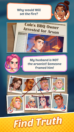 Game screenshot Gossip Street: Merge & Story apk download