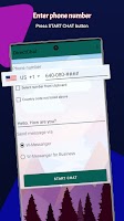 screenshot of DirectChat-Without save number