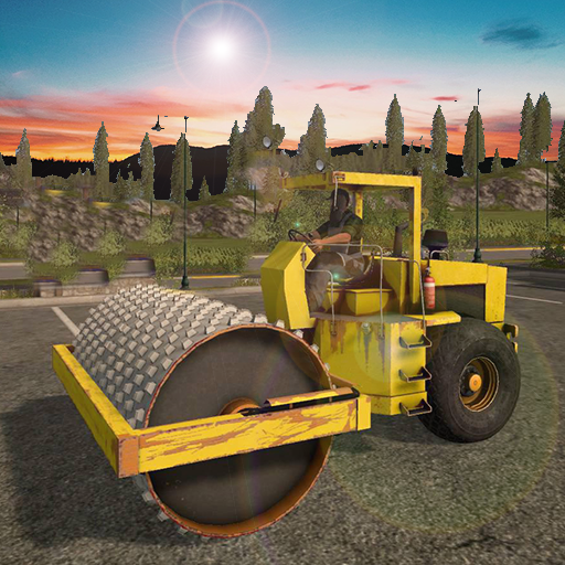 Road Roller Truck Simulation