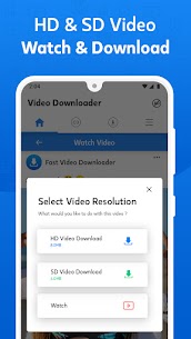 Free Video downloader Apk 2021 for Facebook Video Saver Andriod App 4
