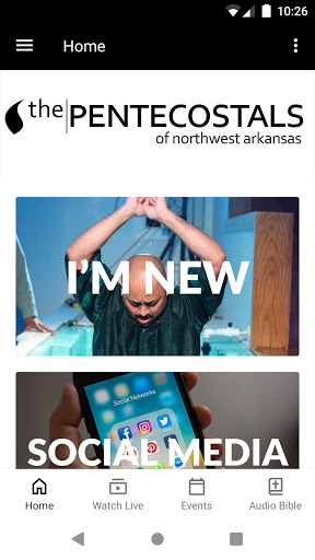 Android application Pentecostals of NWA screenshort