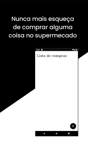 Android application Lista de Compras screenshort