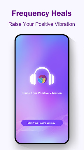 Android application Frequency Heals screenshort