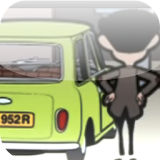 Racing of Mr Bean icon