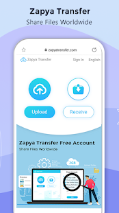 Zapya - File Transfer, Share Apps & Music Playlist Screenshot
