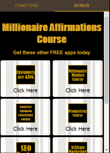 Millionaire Affirmations Course