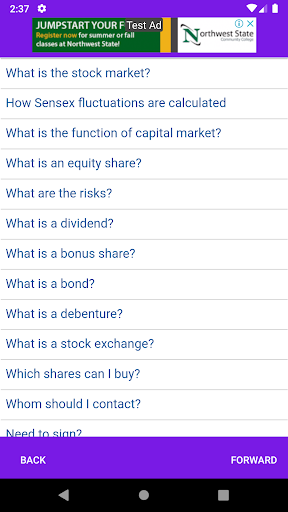 Share Market Trading Guide Screen 3