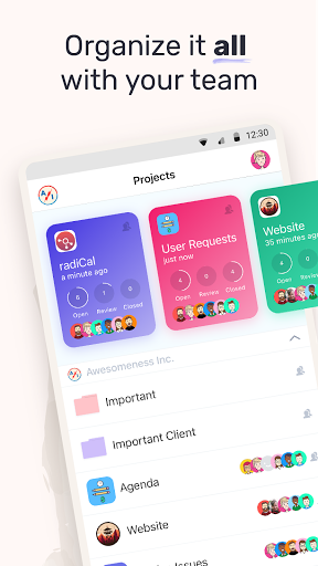 Ora - Agile Project Management Screen 2