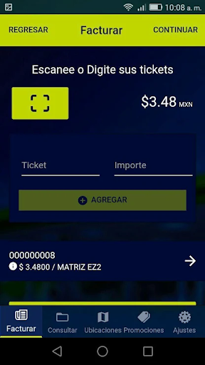 Facturación electrónica La GAS Screen 2