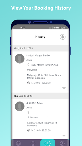 Q-DOC - Booking Dokter Screen 2