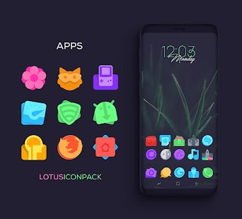 Lotus Icon Pack لقطة شاشة