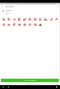 Captura 4 Rosa the Pig Stickers android