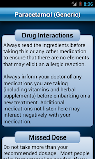 Drugs Dictionary Medical Screenshot