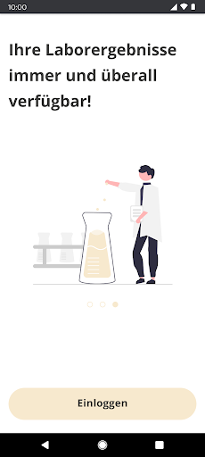 Android application LAB Befund screenshort