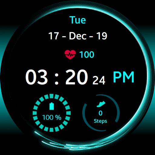 Racing Lines Watch Face screenshot 6